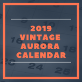 2019 Vintage Aurora Calendar: Police and Fire