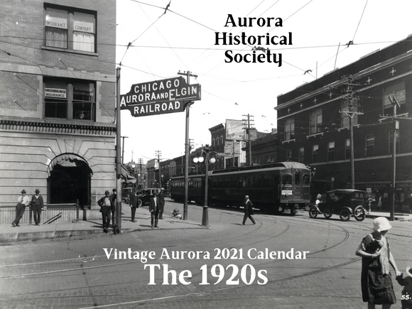Vintage Aurora 2021 Calendar -- Aurora in the 1920s