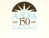 A View From the Past -- Aurora in Picture Postcards (New Old Stock - vintage from 1987)