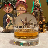 Aurora Sunrise Whiskey Glass